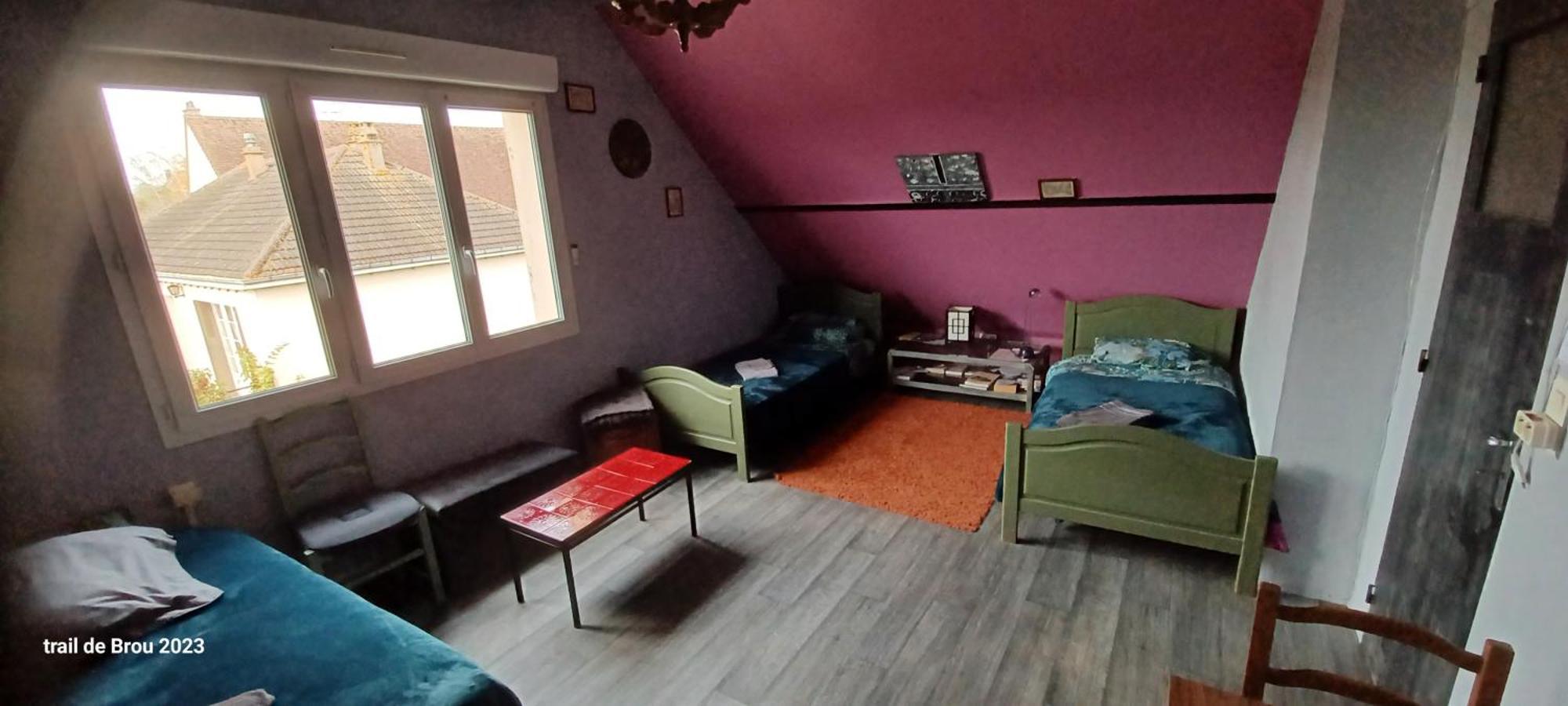 Les Trois Chambres De Lyly Situees A Brou Eksteriør bilde